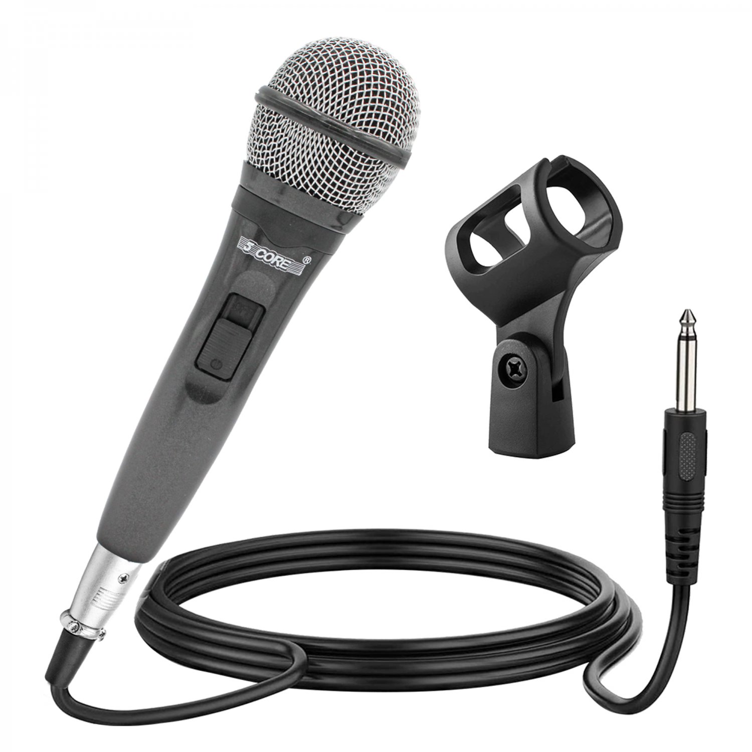5CORE Premium Vocal Dynamic Cardioid Handheld Microphone Unidirectional Mic PM 600