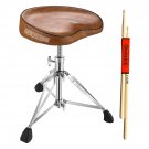 5 Core Drum Throne Saddle Brown| Heavy Duty Height Adjustable DS CH BR SDL HD