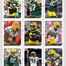 Set of 71 GREEN BAY PACKERS 2024 custom football cards