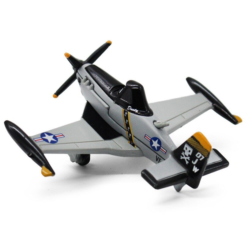 Disney Pixar Cars 2 Planes No.7 Jolly Wrenches Dusty Crophopper Metal