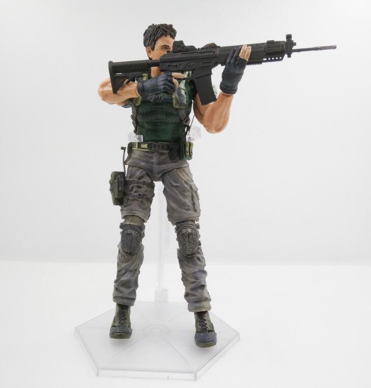 Biohazard Character Chris Redfield Articulated Action Figure ToysNo