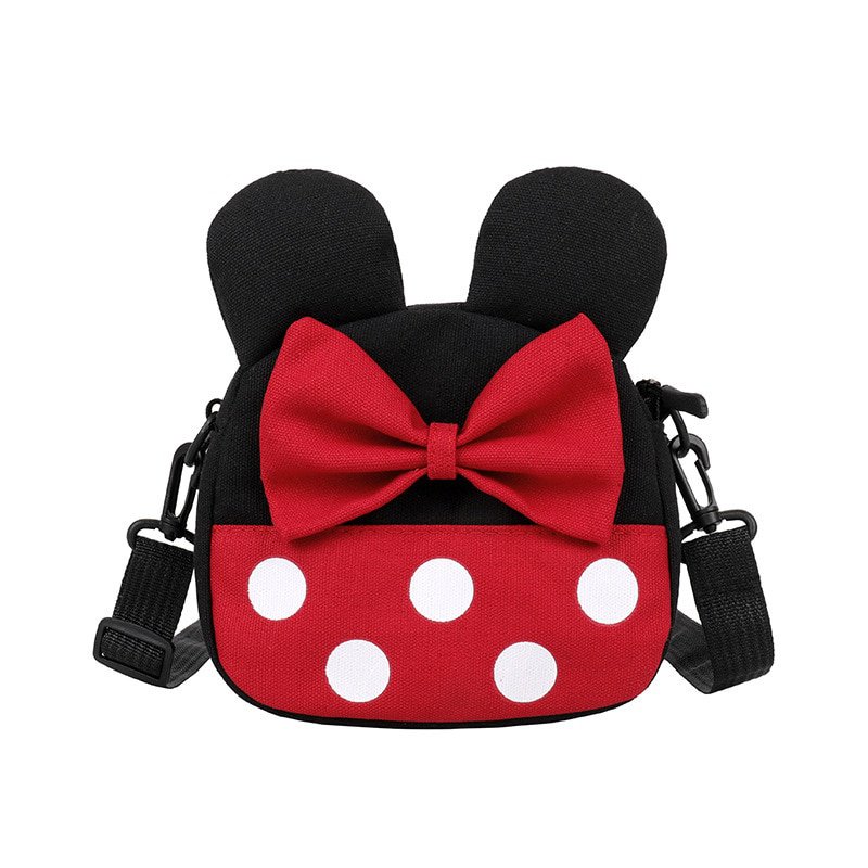 Disney Mickey Mouse Minnie Backpack Mini Kids Small Bag Ladies Kawaii Bag For GirlsA