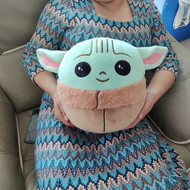 Disney Mandalorian Baby Yoda Stuffed Plush Toy Star Wars Kawaii