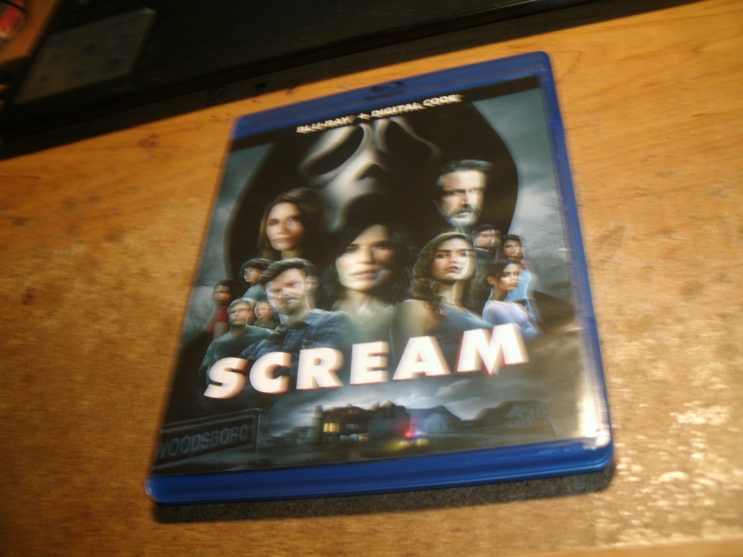 used blu-ray-scream-2021-r-horror-neve campbell-courtney cox-paramount