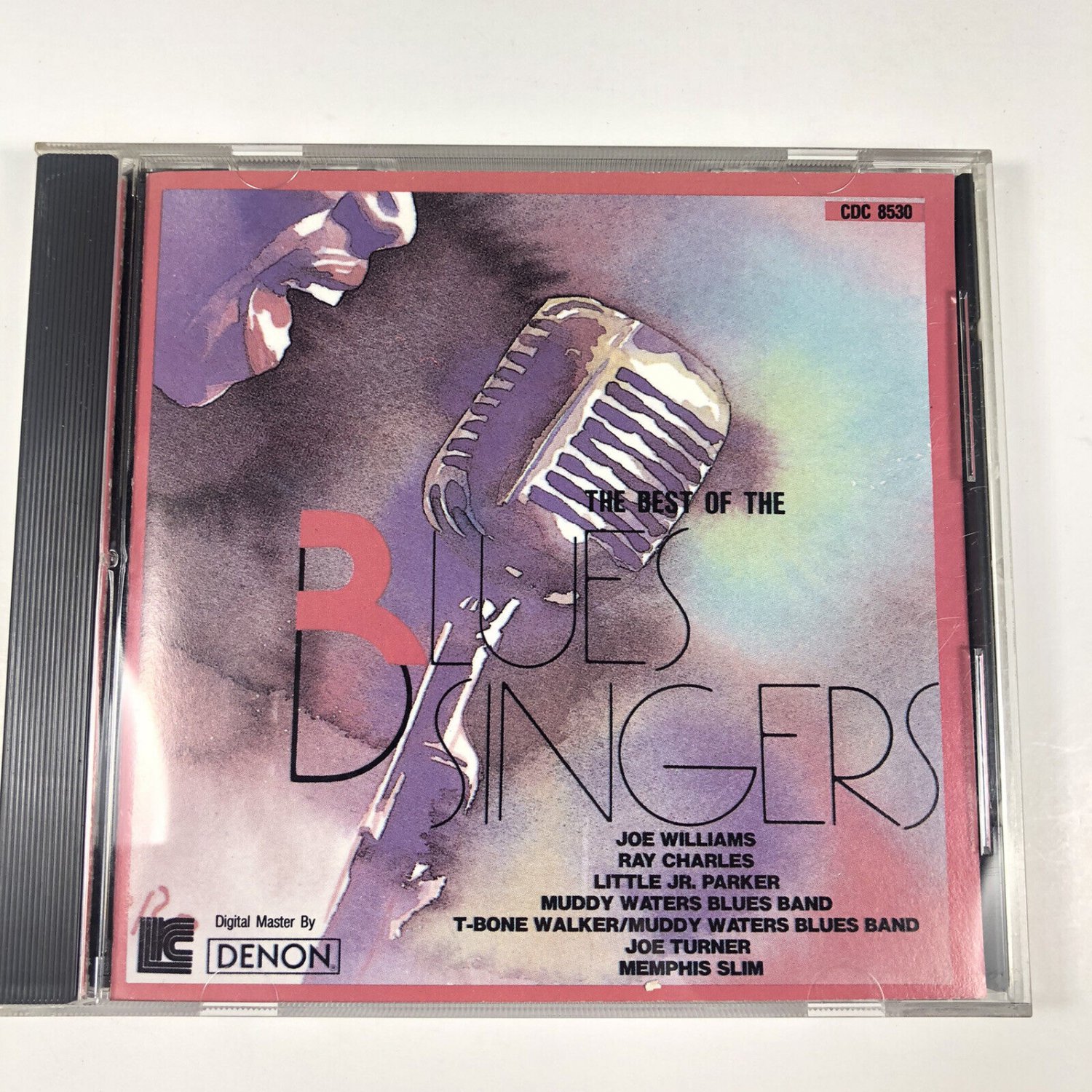used cd-the best of the blues singers-1989-lrc-sonny lester collection-various artist-blues-look!