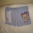 PRE-OWNED-SZ XL(15/17)-RUGRATS-LADIES SWEAT SHORTS-EX-LOOK-NICKELODEON
