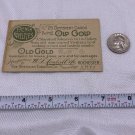 Old vintage Collectible Card