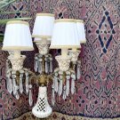 Very beautiful table lamp in the form of a chandelier with 6 light points.Italy