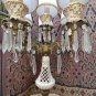 Very beautiful table lamp in the form of a chandelier with 6 light points.Italy