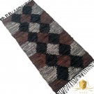 Leather Rug for Fireplace Fireproof Carpet DIAMONDS Hearth Fire Resistant Mat Rug