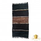Leather Rug for Fireplace Fireproof Carpet MULTICOLOR LINES Hearth Fire Resistan