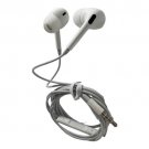 GSG Wired Earbuds in-Ear Headphones Mic 3.5 mm Headset Headphone Earphones White