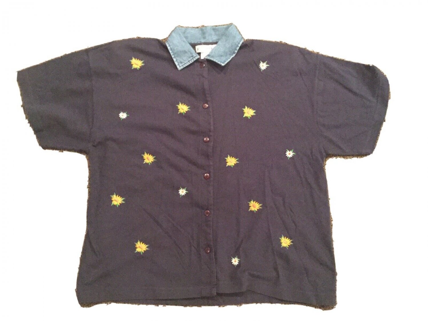 Victoria Jones Buttoned Down Shirt, Size M