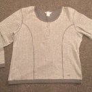 Dockers Women Pajama Shirt, Size M