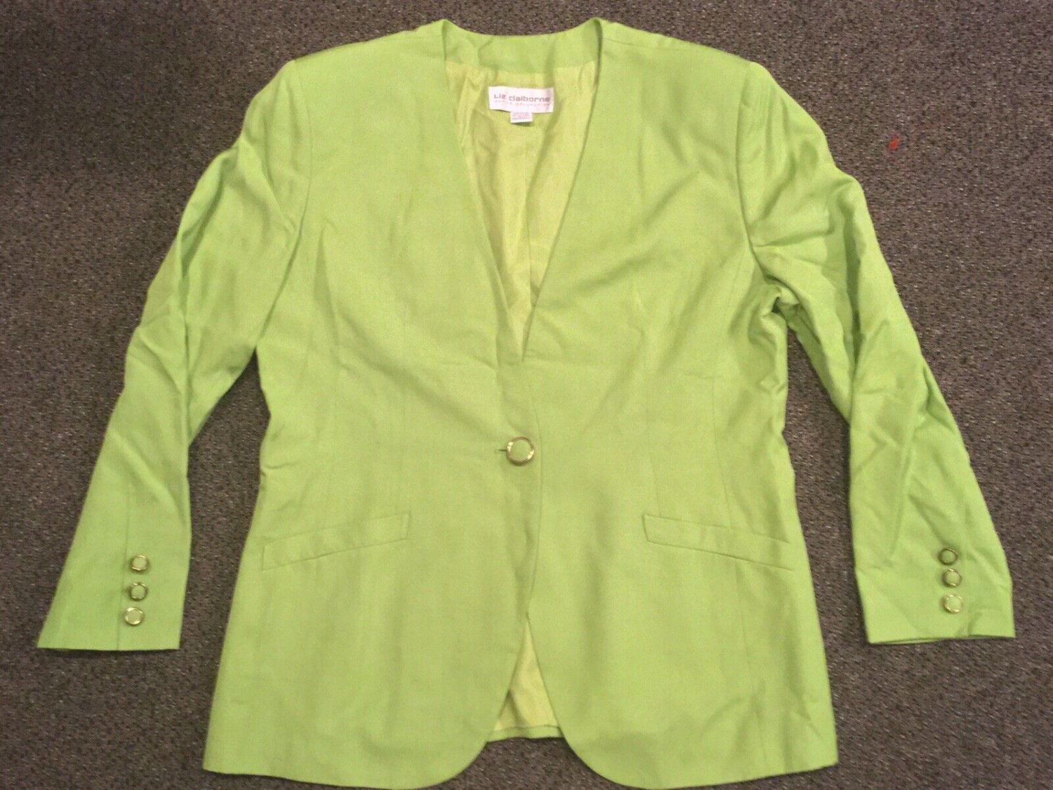 Liz Claiborne Petite Collection Jacket, Size 14P