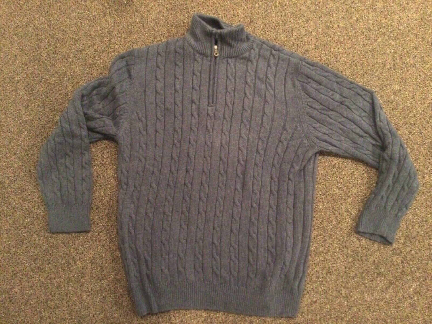 Croft & Barrow Men’s Mock Turtleneck Sweater, Size L