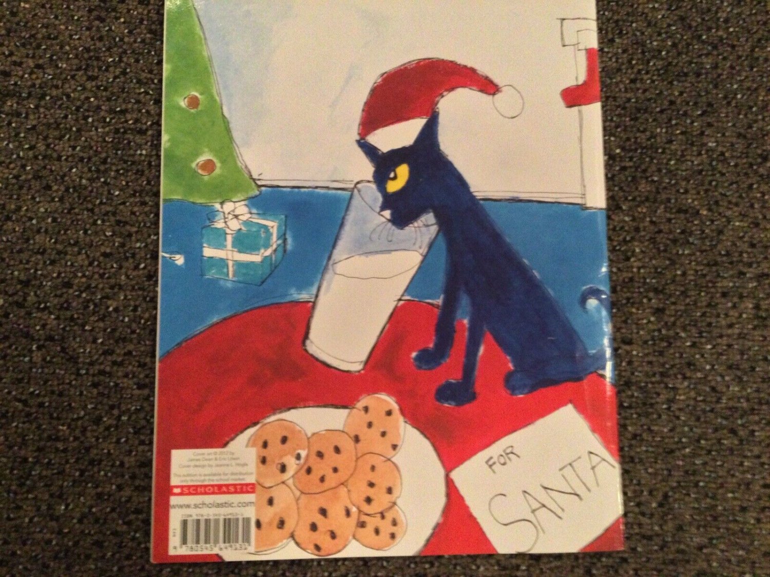 Pete the cat saves christmas by eric litwin paperback scholastic
