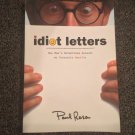 Idiot Letters by Paul Rosa (1995, Trade Paperback)