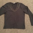 Liz Claiborne Petite Long Sleeve Shirt, Size PM