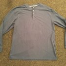 Dockers Long Sleeve Nightshirt, Size XL
