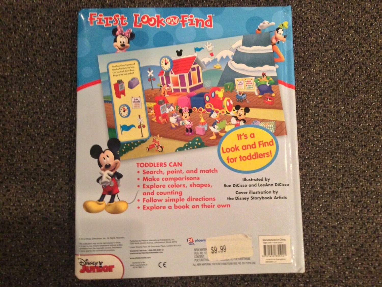 Disney First Look And Find Mickey Mouse Clubhouse First Look and Find ...