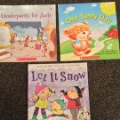 Three Scholastic Books: One Sunny Day; Let It Snow; Underpants for Ants