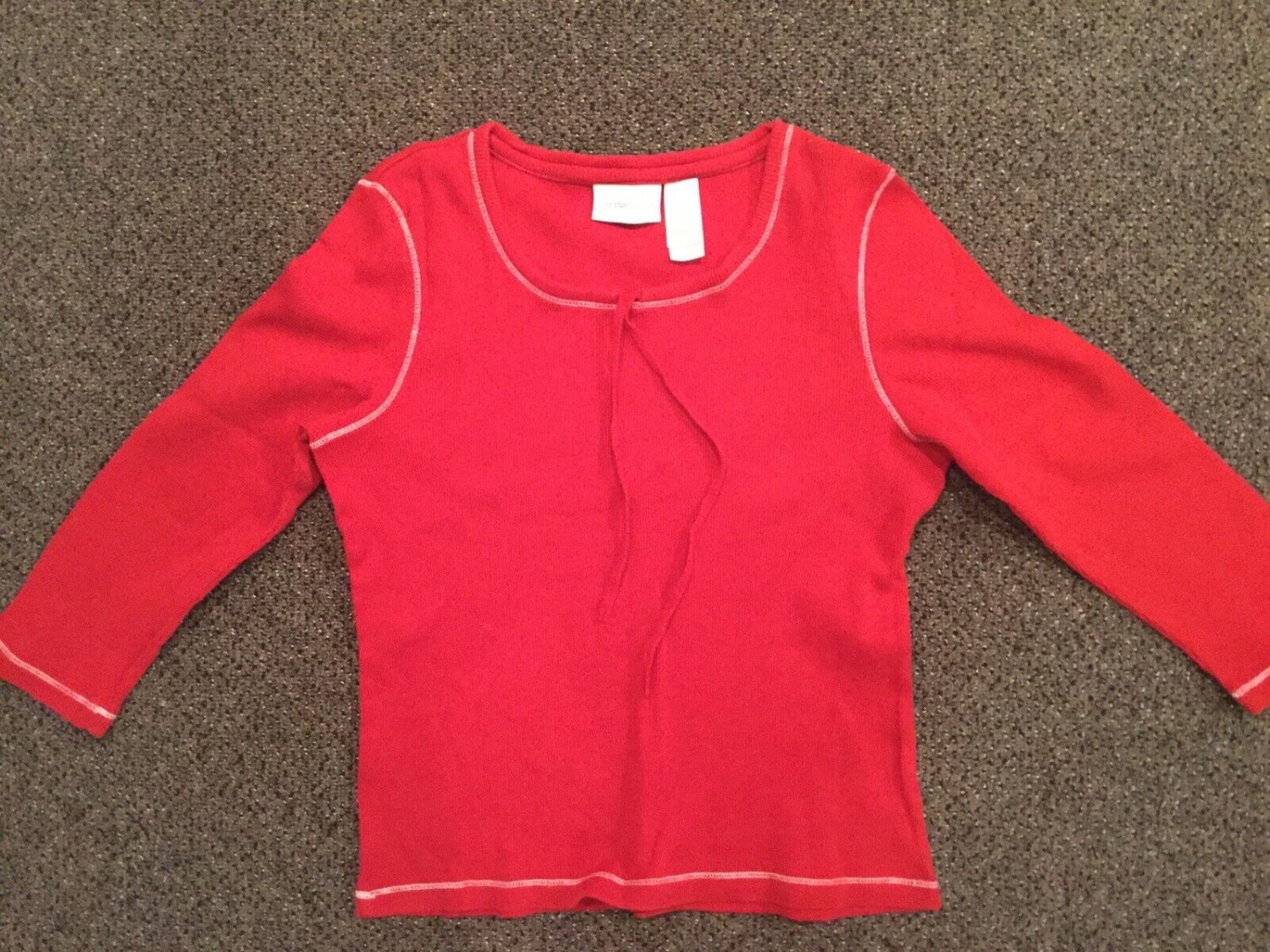 Liz Claiborne Ribbed Pullover Sweater, Size M