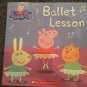 Peppa Pig Three Scholastic Books, Bedtime For Pepperoni, Ballet Lesson,