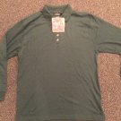 Chic Long Sleeve Polo Shirt, Size M, NWT