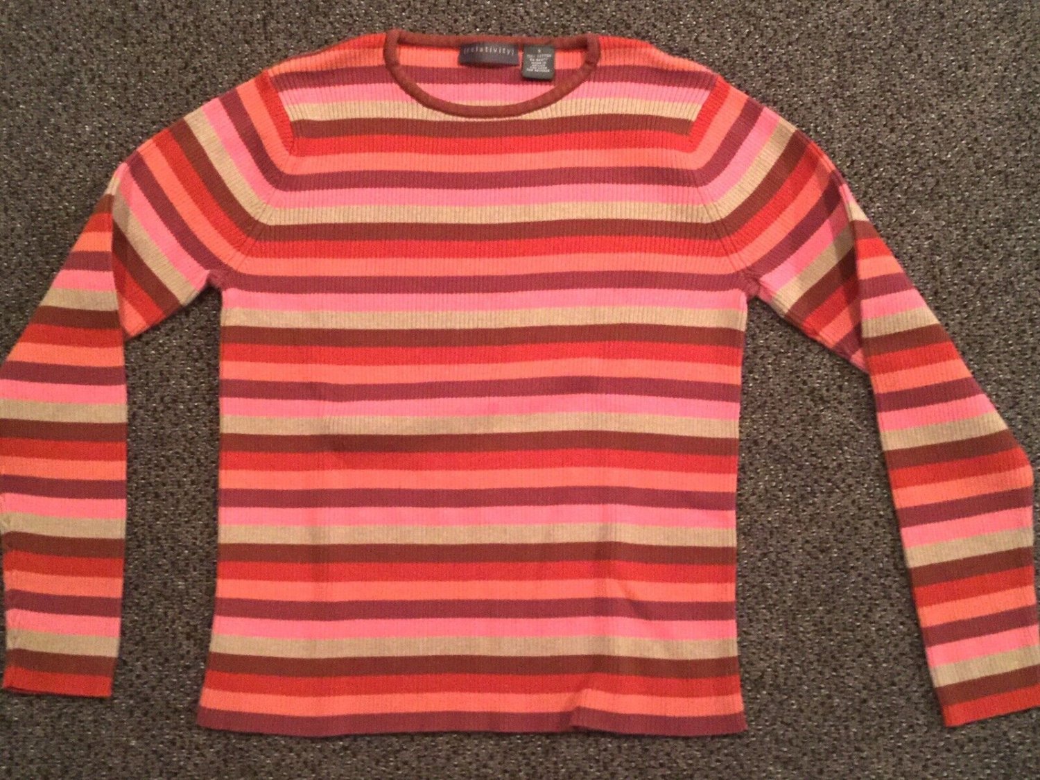 Relativity Long Sleeve Sweater, Size S