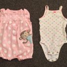 Carter’s Girl’s 6 Month One Pieces, 2 Pieces