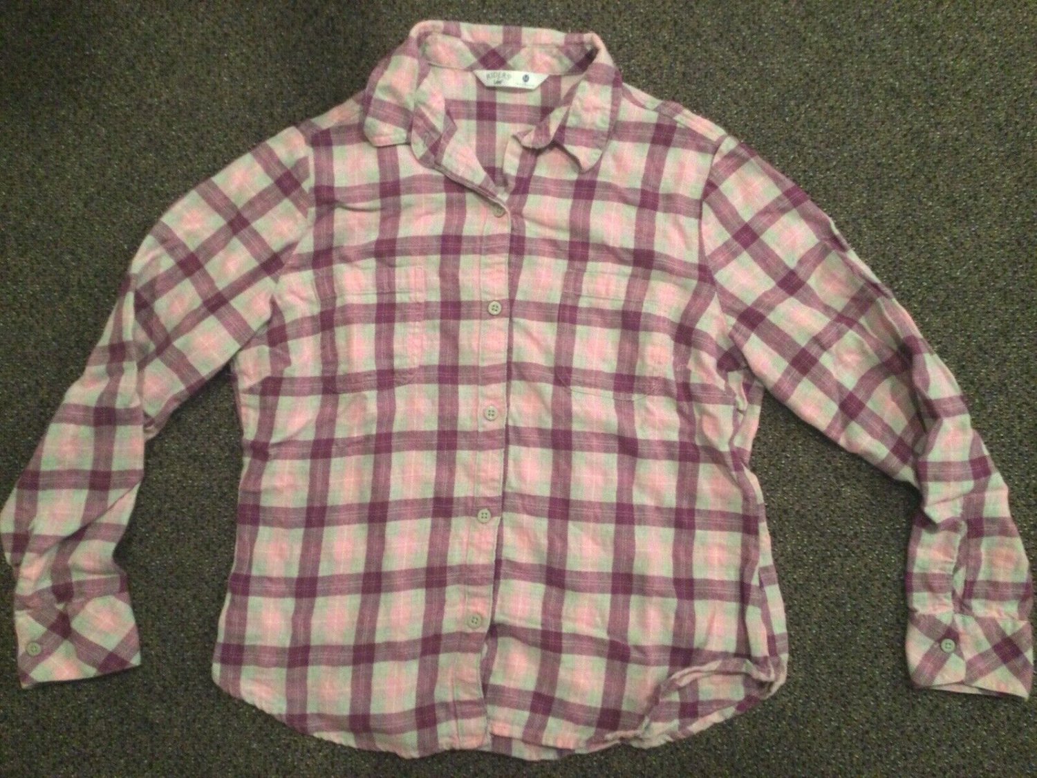 Riders by Lee Button Down Shirt, Size M