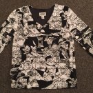 Chico’s Design Long Sleeve Shirt, Size 1