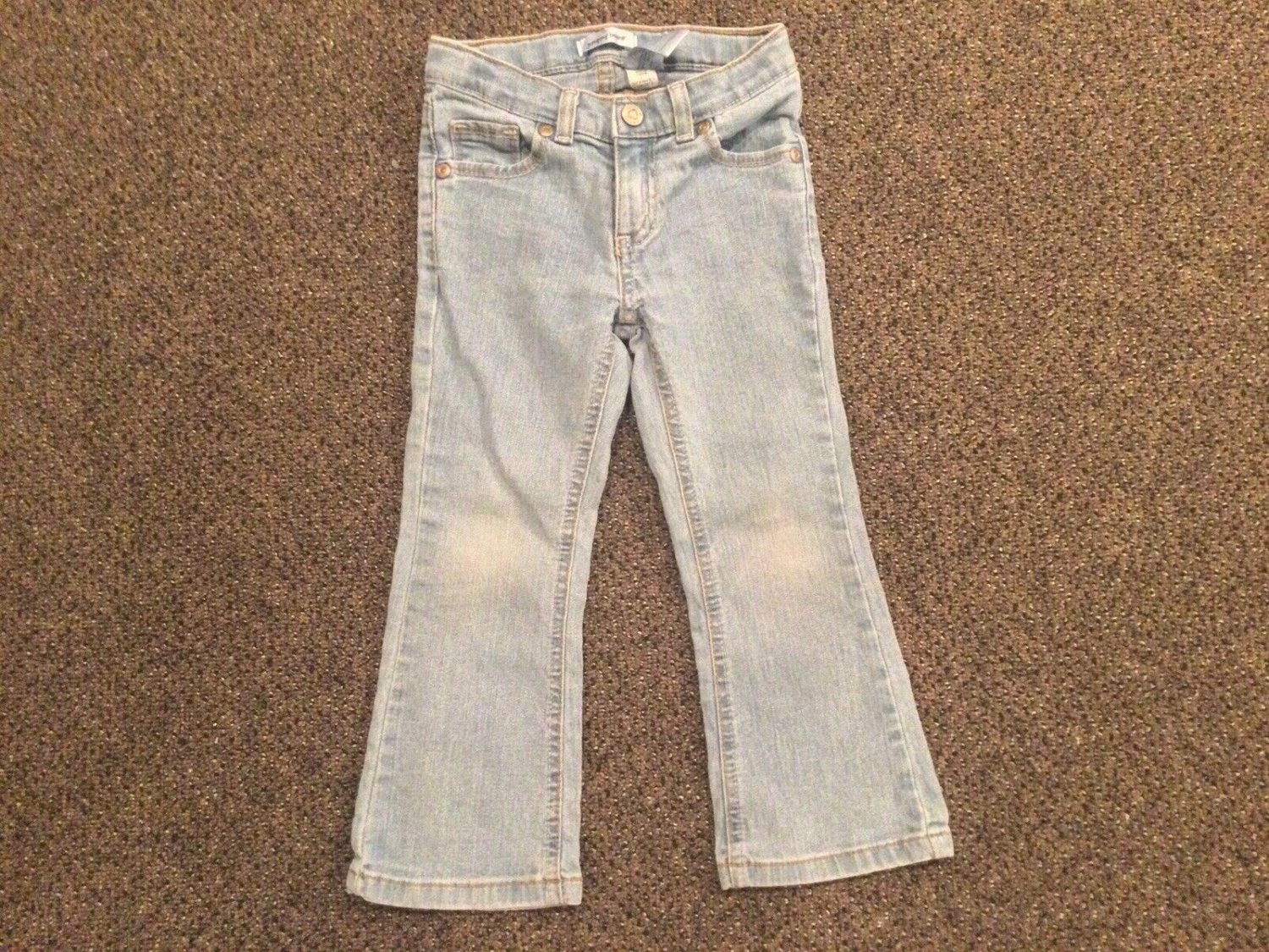 Jumping Beans Toddler Girls Bootcut Blue Jeans, Size 4T