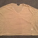 Karen Kane Shawl-Like Open Sleeve Shirt, Size M
