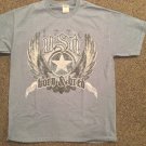 Gildan Faded Denim USA T-Shirt, Size L