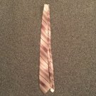 Don Loper Beverly Hills Tie, Grey With Tan Stripes