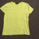 Evan-Picone Petite Short Sleeve Shirt, Size PL