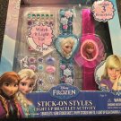 Disney FROZEN Light Up Bracelet Activity with Stick on Styles Included Disney FROZEN Light Up Bracelet Activity with Stick on Styles Included
