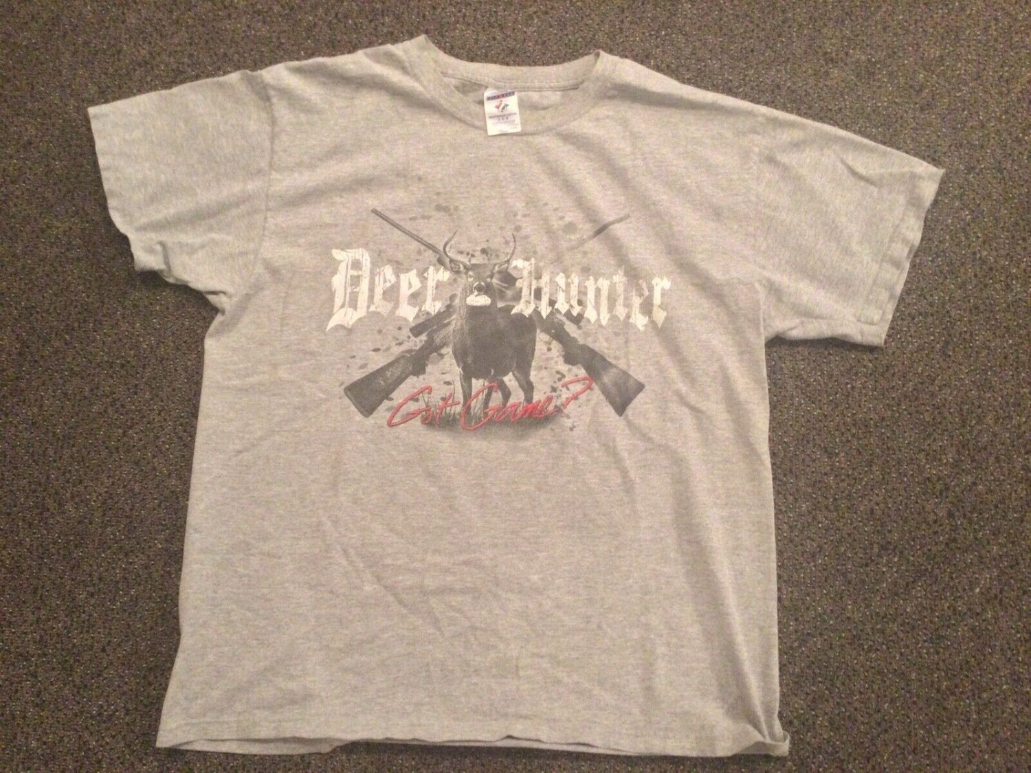 Jerzees Deer Hunter Got Game T-Shirt, Size L