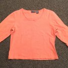 Relativity Long Sleeve Petite Shirt, Size PM
