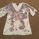 Style & Co Short Sleeve Shirt, Size PL