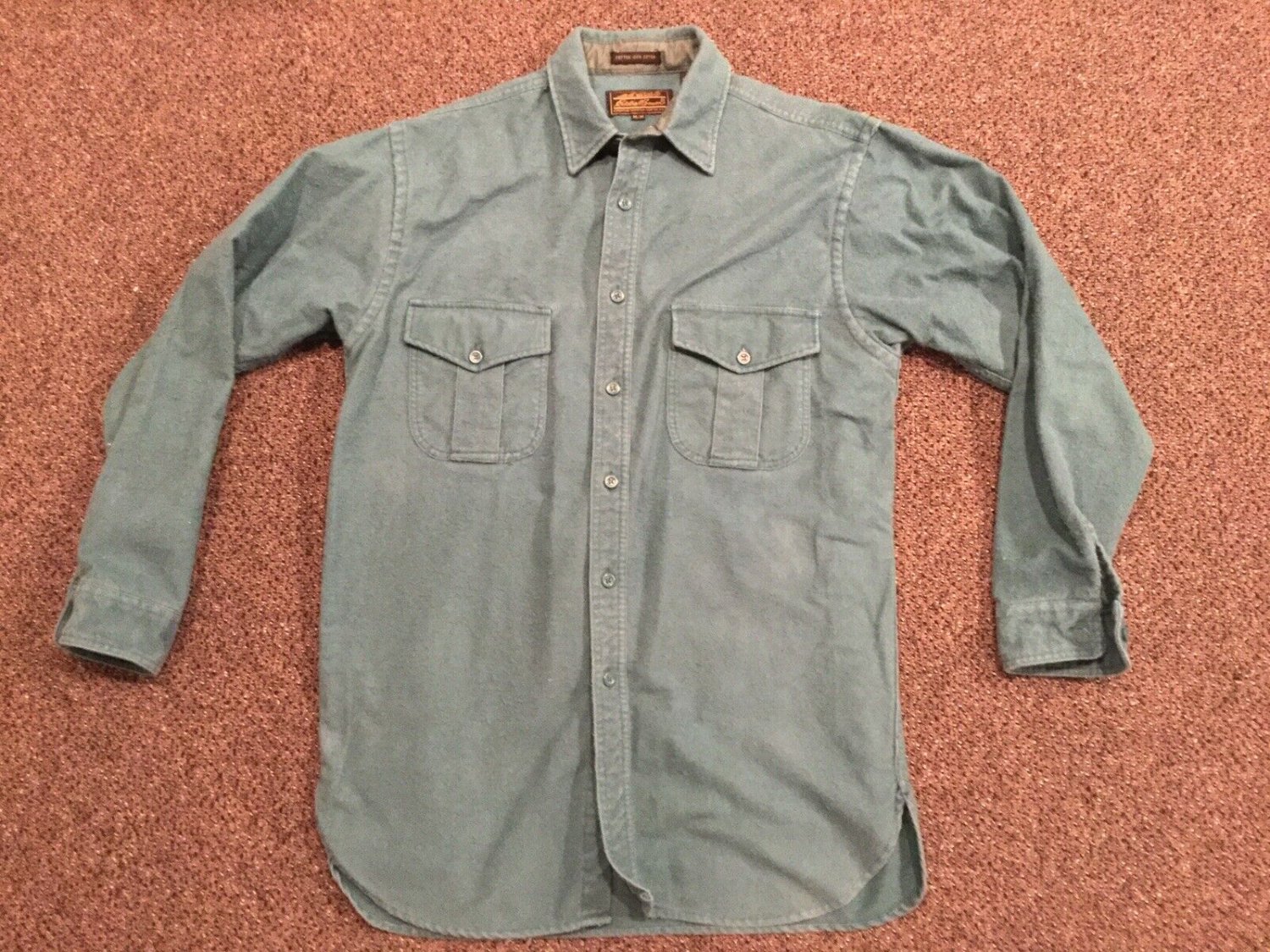 Eddie Bauer Men&acirc;��s Button Down Shirt, Size M