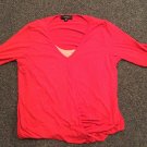 Karen Kane Short Sleeve Shirt, Size M