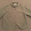 Apparenza Long Sleeve Button Down Shirt, Size L