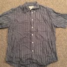 Preswick & Moore Button Down Seersucker Shirt, Size M