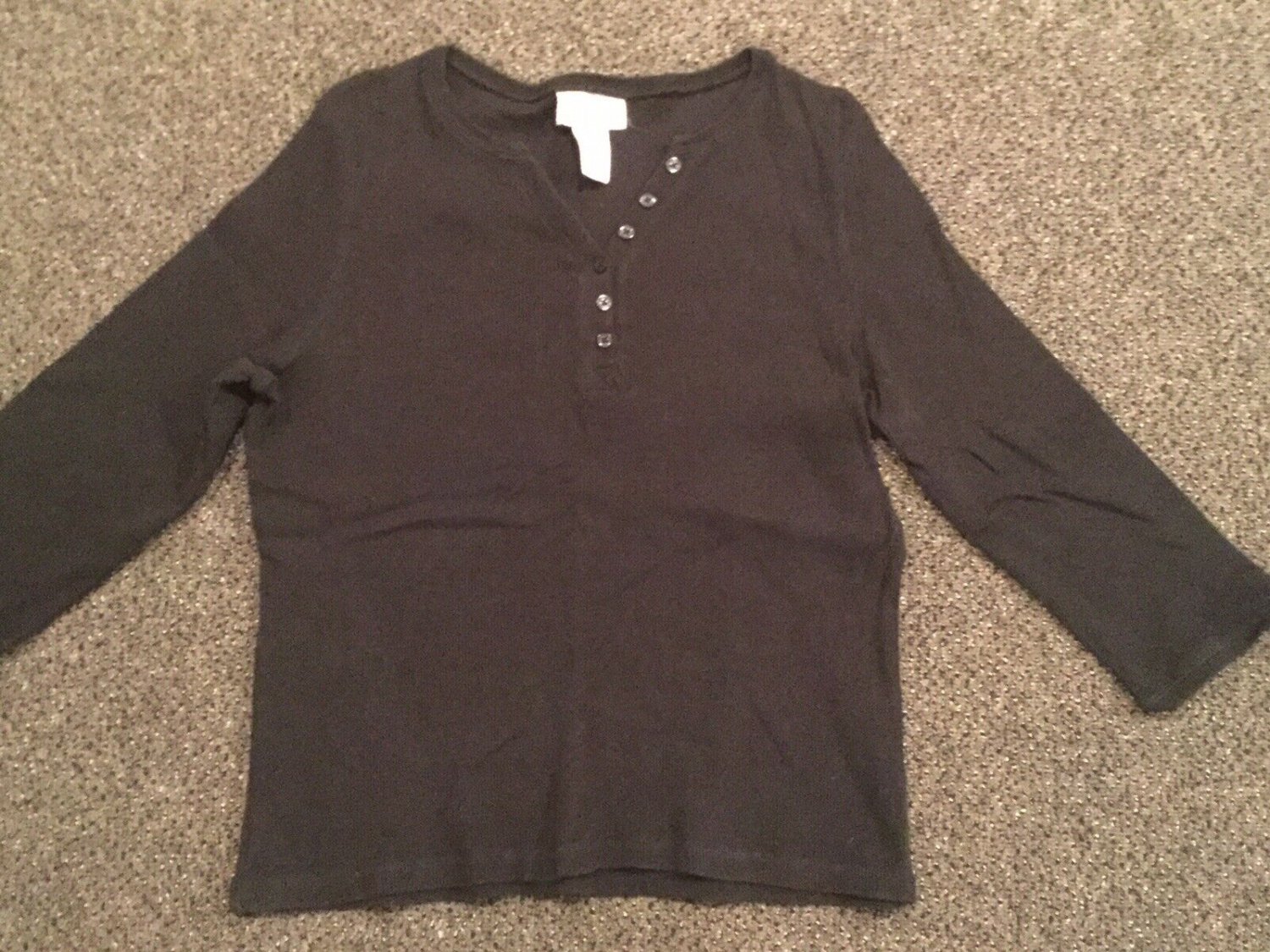 Studio Works Petite Shirt, Size PM
