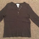 Studio Works Petite Shirt, Size PM