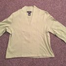 Rafaella Long Sleeve Petite Shirt, Size PL