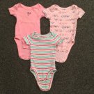 Babies R Us Girl’s One Pieces, 12 Months, Set Of 3